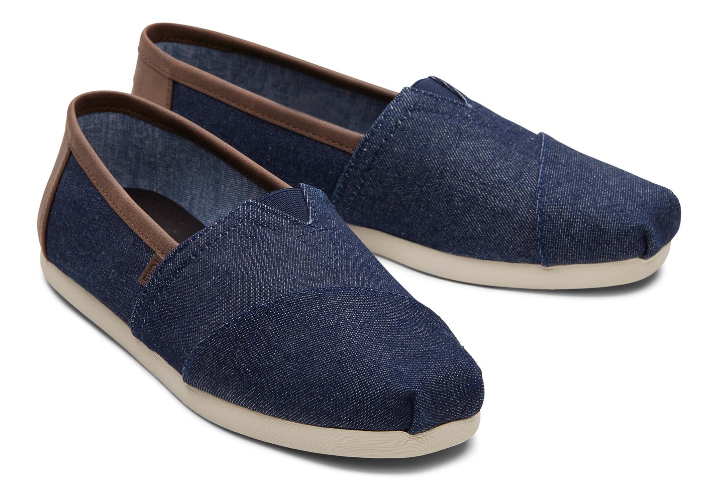 Toms Alpargata Synthethic Trim Espadrille Navy - Mens - 71406-IDYS
